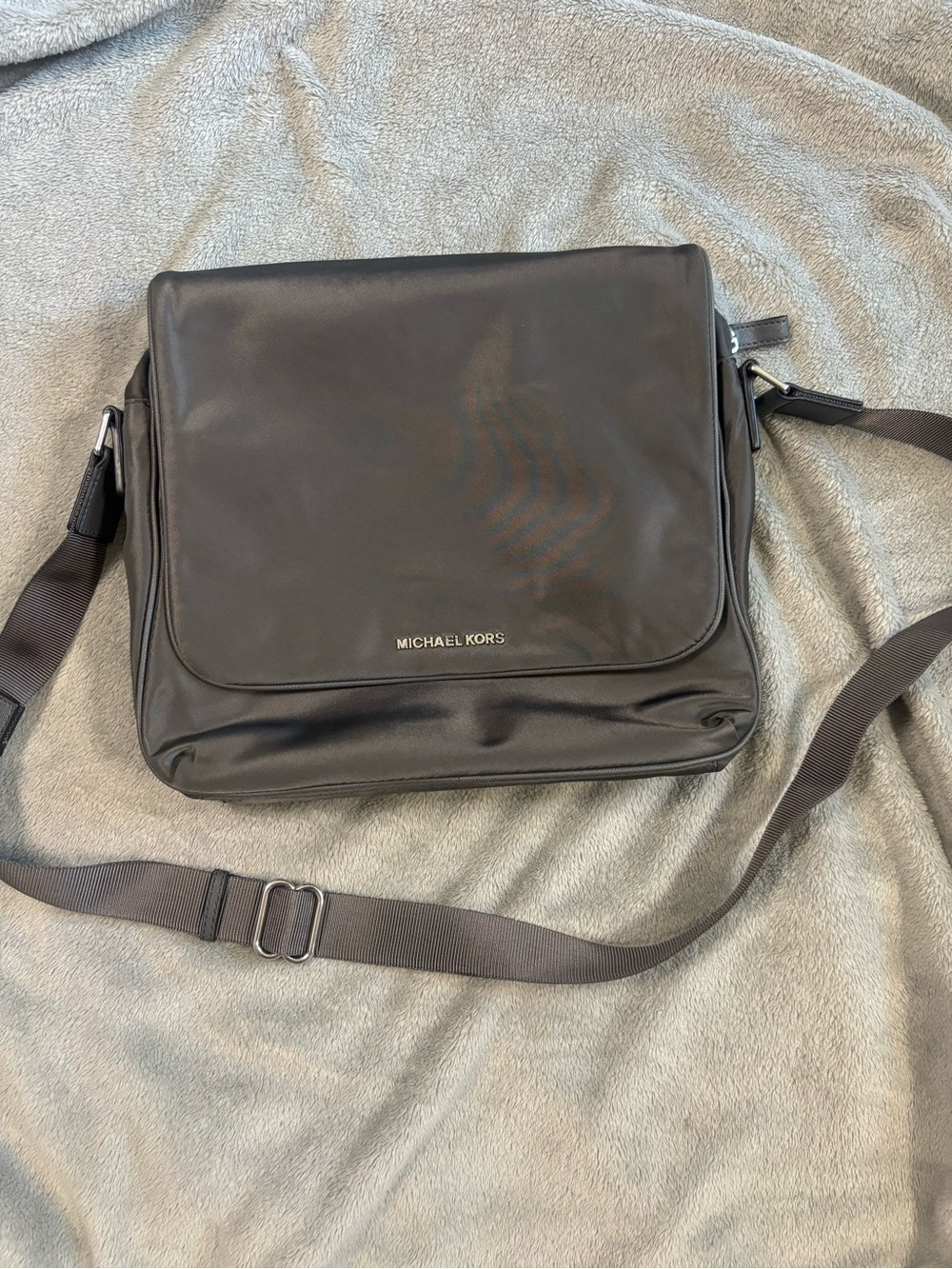 Michael Kors Grey Messenger Crossbody for Men